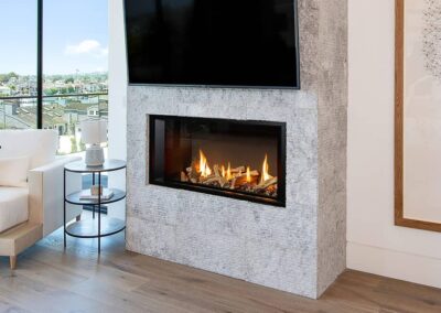 LT1 Linear Outdoor Gas Fireplace by Valor