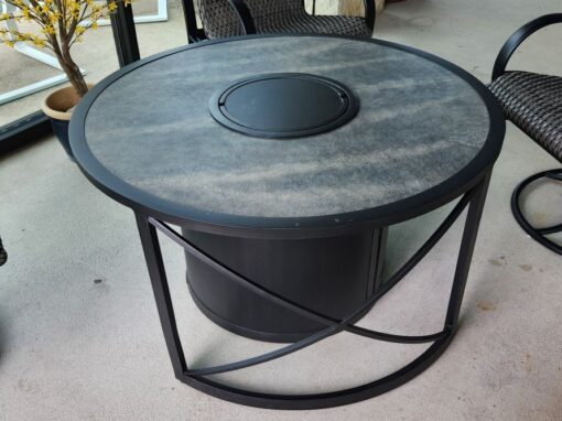 Saxton Firepit Table by Castelle