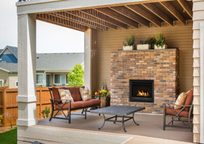 Horizon Outdoor Gas Fireplace by Valor